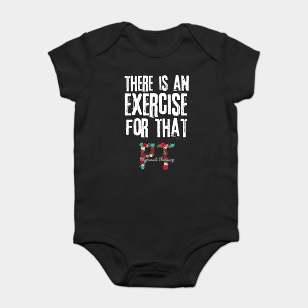 PT Physical Therapist Gift Baby Bodysuit by The WYLD Tribe